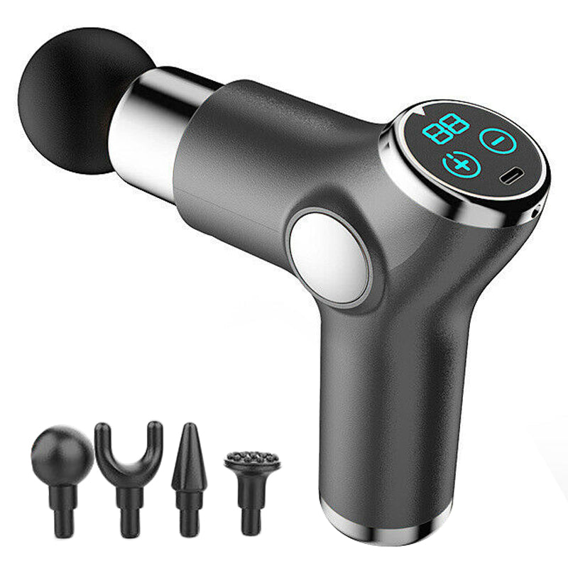 32 Gears Massage Tool Massage Gun Muscle Relaxing Massager with Digital Display Screen 32 Gears Massage Tool Massage Gun Muscle Relaxing Massager with Digital Display Screen